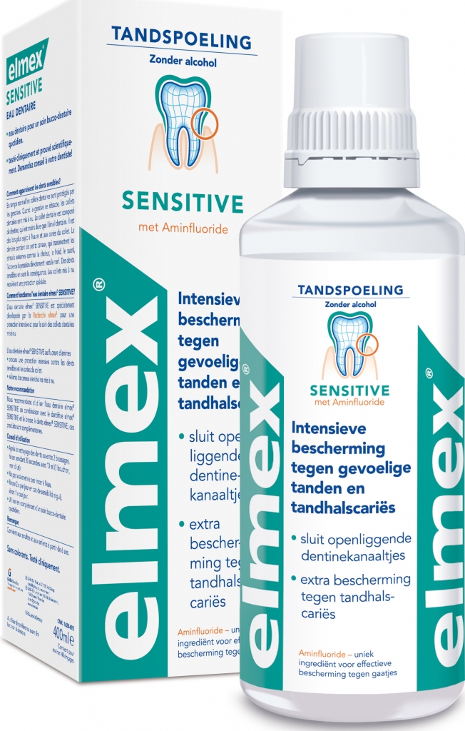 ELMEX Sensitive ústna voda 400 ml