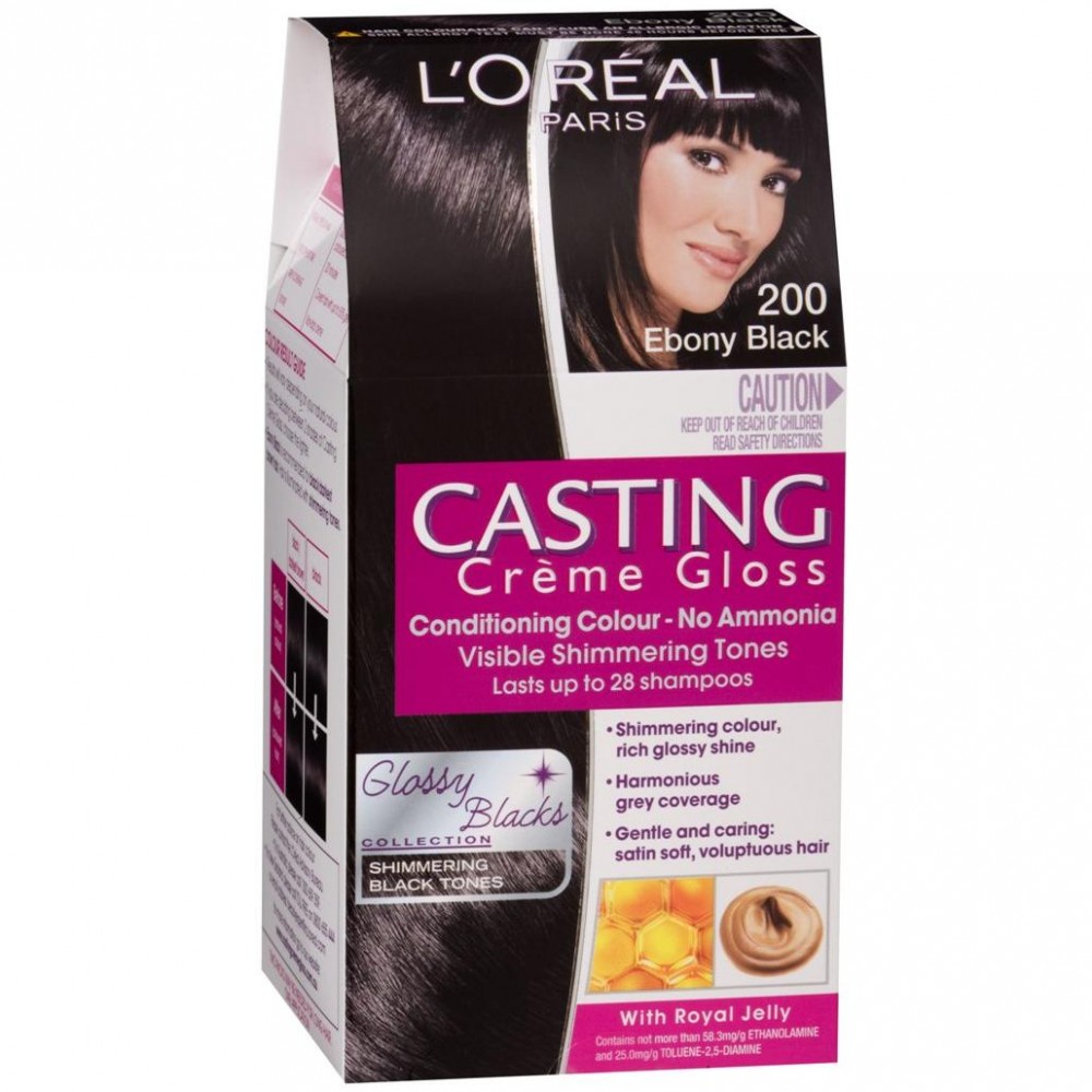 L´Oréal Casting Creme Gloss 200 Ebenová čierna