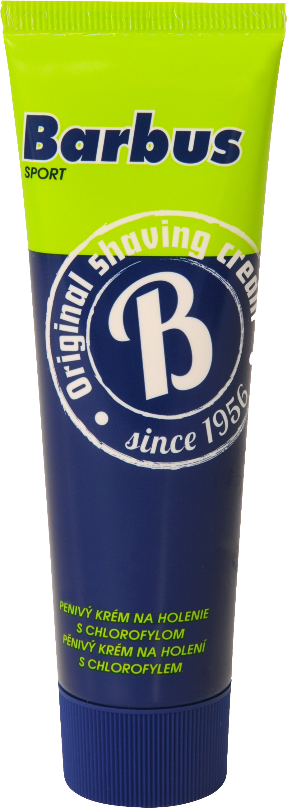 BARBUS Sport krém na holenie s chlorofylom 75 g