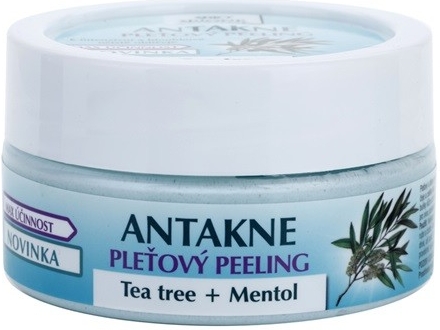 BC Bione Antakne pleťový a telový peeling (Tea Tree and Menthol) 200 g
