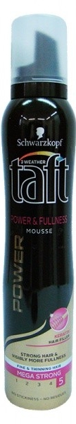 Taft Power and Fullness Penové tužidlo Mega silná fixacia 200ml