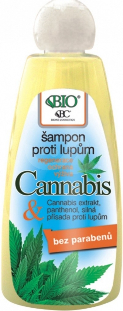 BC Bione Cannabis šampón na vlasy proti lupinám 260 ml