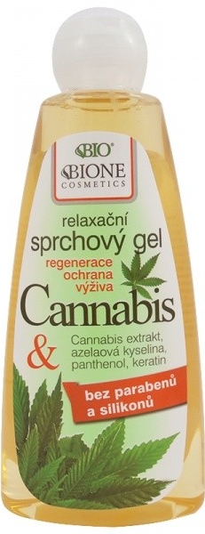 BC Bione Cannabis Regeneračný sprchový gél 260 ml