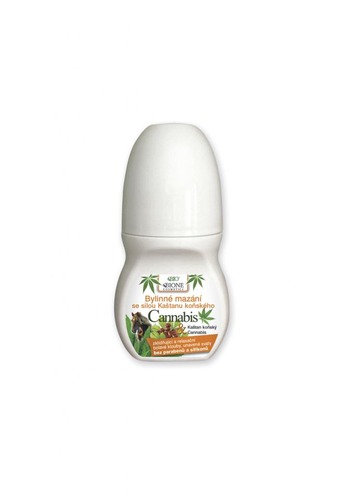 BC Bione Bylinné mazanie Cannabis s Gaštanom koňským roll-on 80ml