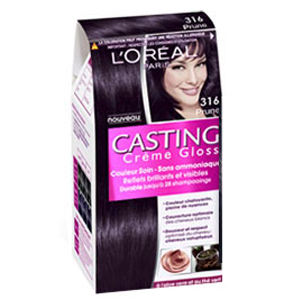 L´Oréal Casting Creme Gloss 316 Tmavá fialová