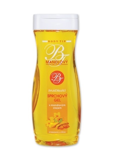 Body Tip Zvláčňujúci sprchový gél s mandľovým olejom 300 ml