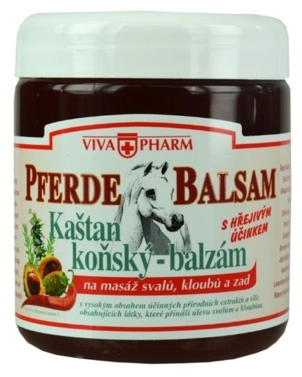 Vivaco HE konský balzam Hrejivý 500ml