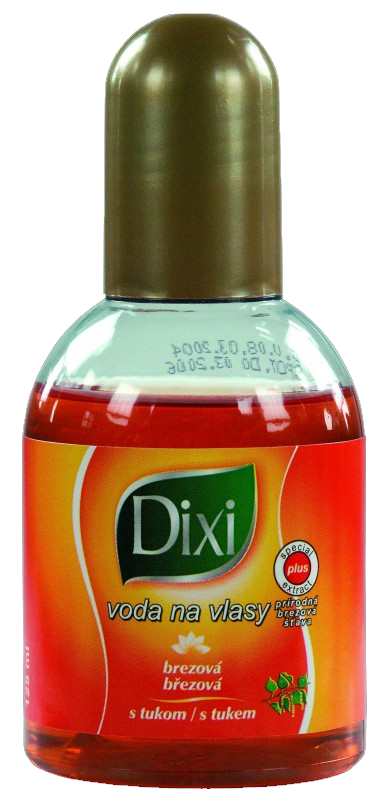 Dixi Brezová vlasová voda na suché vlasy 125 ml