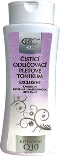 BC Bione Exclusive Čistiace odličovacie pleťové tonikum 255 ml