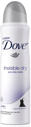 Dove Invisible Dry Woman antiperspirant deospray 150 ml