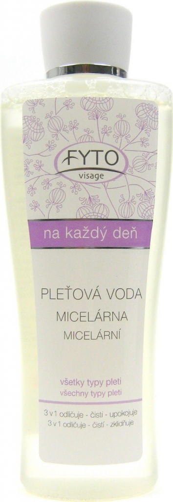Fyto 3 v 1 micelárna pleťová voda pre všechny typy pleti 200 ml
