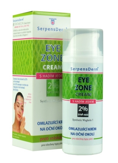 SerpensDerm Omladzujúci krém na očné okolie s hadím jedom 40ml