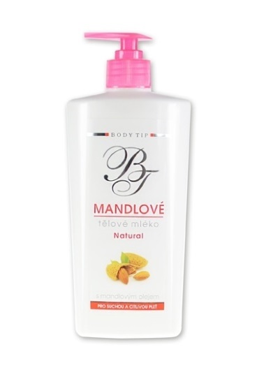 Body Tip Mandľové telové mlieko 400ml