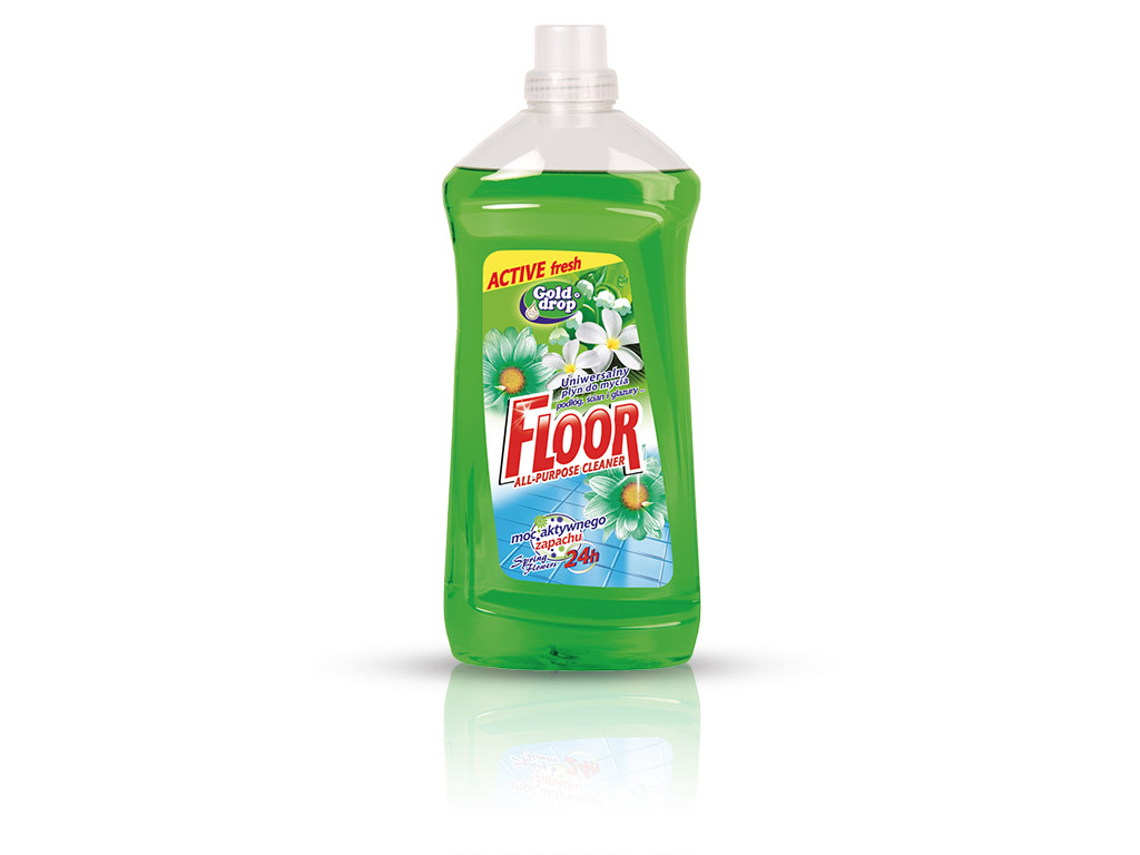 FLOOR spring univerzálny prípravok na umývanie podláh, obkladov a dlažieb 1,5l