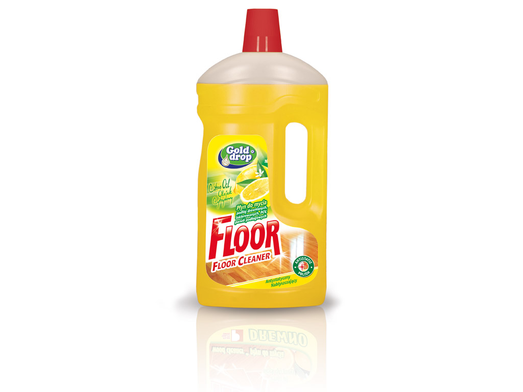 FLOOR citrón čistič na drevené podlahy 1l