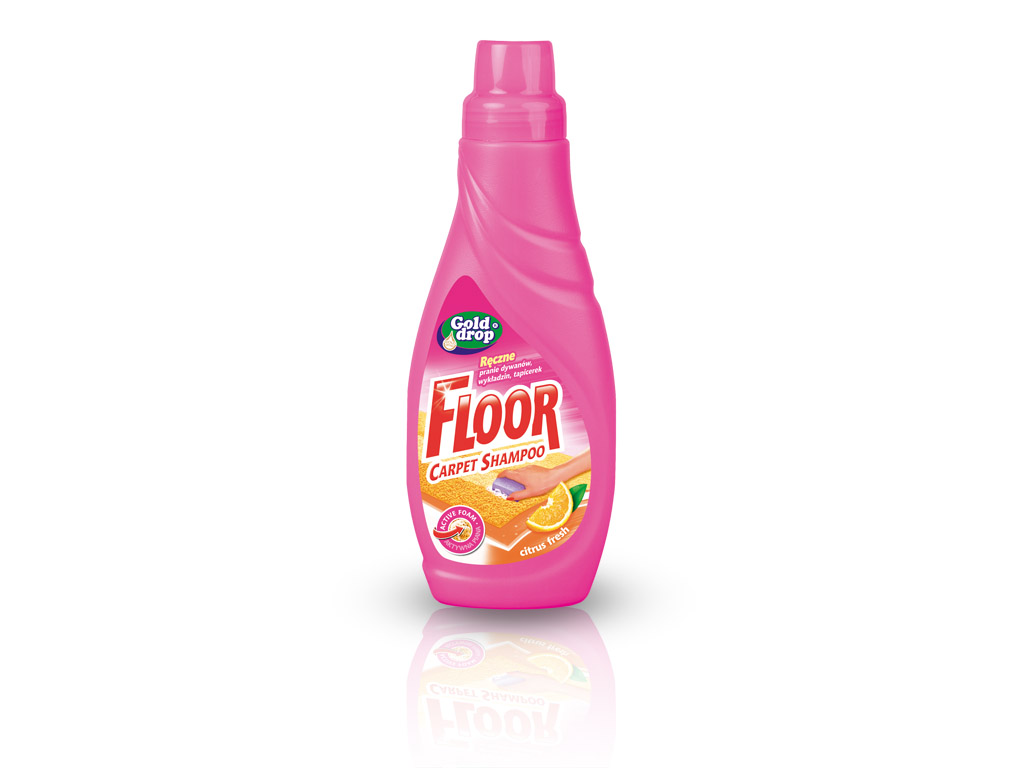 FLOOR  citrus fresh šampón na koberec 500ml