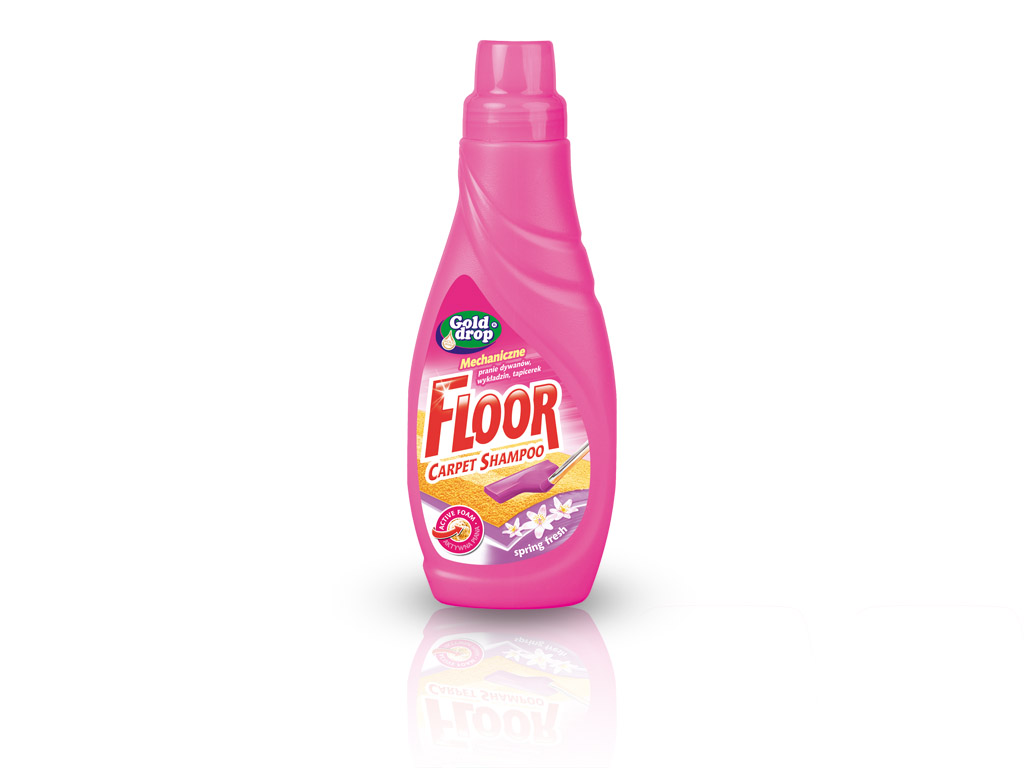 FLOOR spring fresh šampón na koberec  - čistiaci stroj 500ml