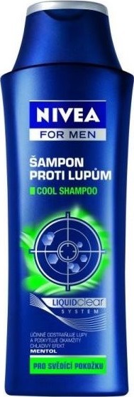 NIVEA Men Anti-dandruff Cool Shampoo šampón na normálne vlasy 250 ml