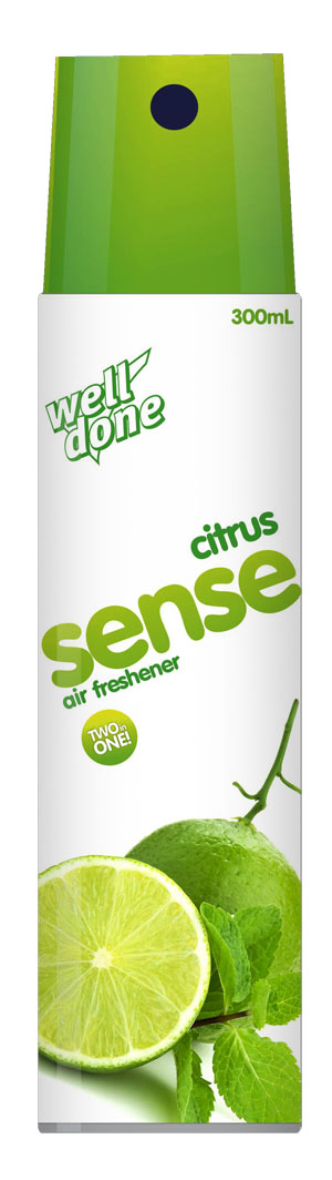Well Done osviežovač vzduchu citrus 300ml