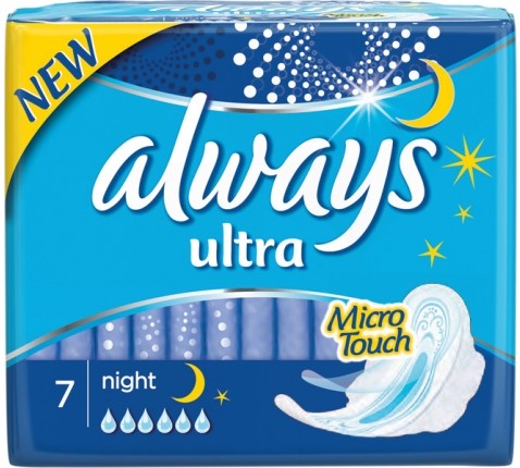 ALWAYS Ultra Night 7 ks