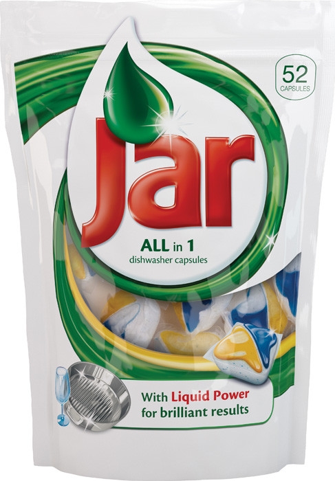 JAR All in 1 tablety do umývačky 52 ks