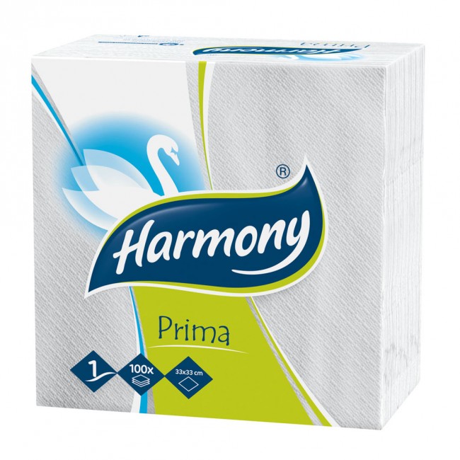 HARMONY Prima papierové obrúsky 100 ks