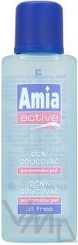 Amia Active očný odličovač pre normálnu pleť 125 ml