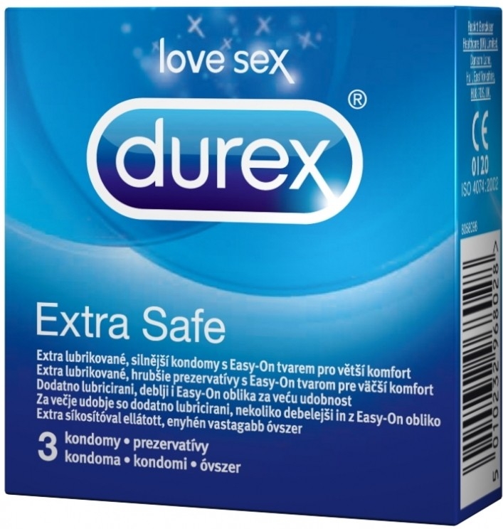DUREX Extra Safe 3 ks