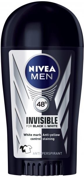 Nivea Men Invisible for Black & White Power deostick 40ml