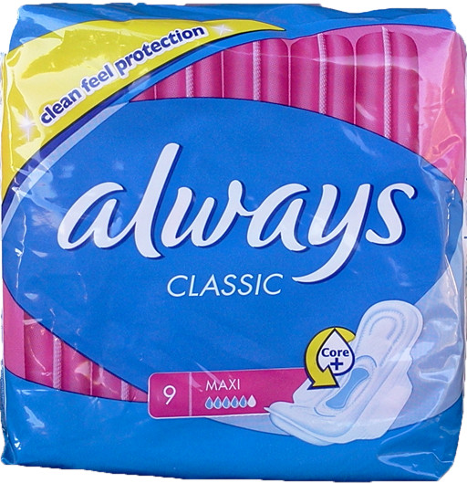 ALWAYS Classic Maxi 9 ks