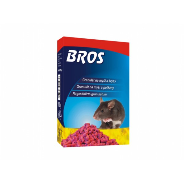 BROS granule na myši a potkany 100 g