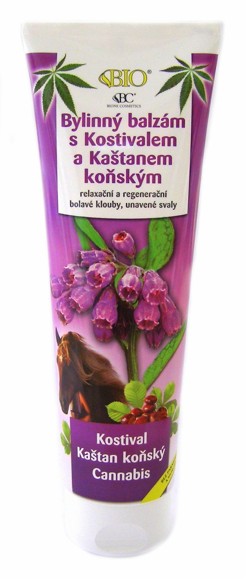 BC Bione Bylinný balzam Kostihoj s gaštanom konským 300ml