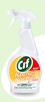 CIF Kuchyňa Ultrafast čistiaci sprej 500 ml