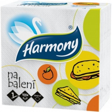 HARMONY Obrúsky na balenie 100 ks