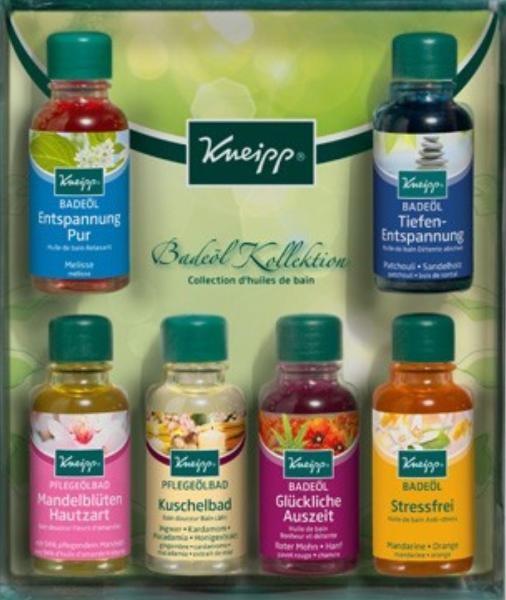 Kneipp olejový kúpeľ - kolekcia 6 x 20ml