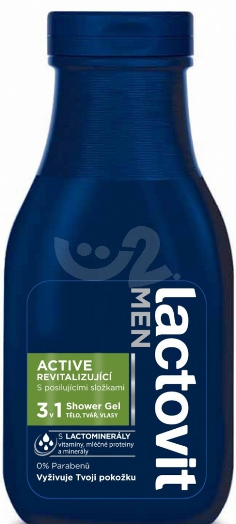 Lactovit Men Active revitalizující sprchový gél 300 ml