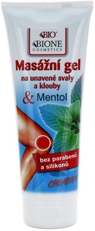 BC Bione Chladivý masážny gél na unavené svaly a kĺby 200ml