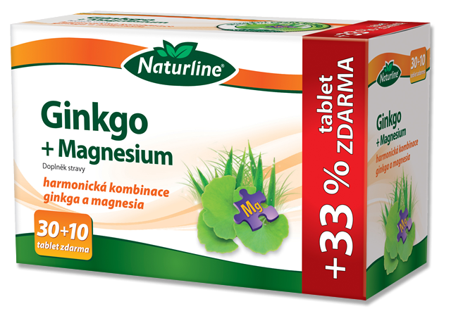Naturline Ginko+magnezium 30tbl