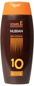 Nubian mlieko na opaľovanie SPF10 200 ml