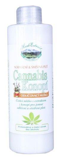 Herb Extract Odličovacie mlieko Cannabis 200ml