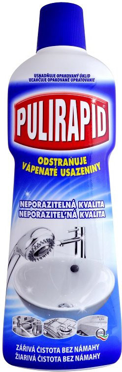 Pulirapid čistiaci prípravok na vodný kameň 750ml