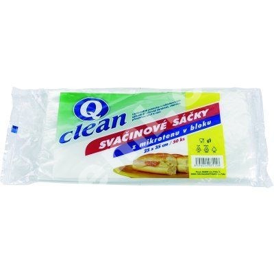 Q Clean mikroténové sáčky 25x35cm 50ks 