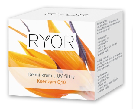 Ryor Koenzym Q10 denný krém s UV filtry 50 ml