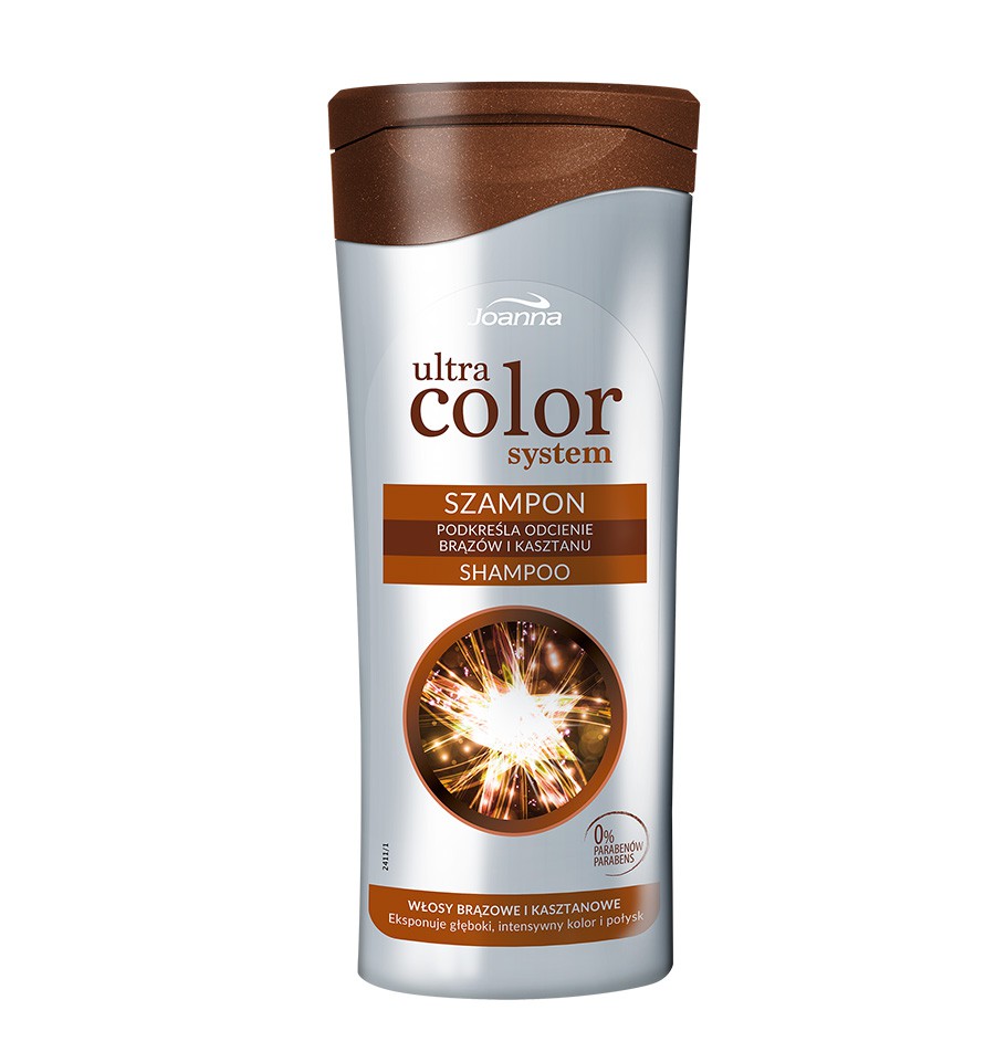 Joanna Ultra color šampón na vlasy s hnedým a gaštanovým odtieňom 200 ml