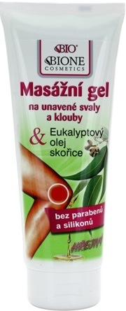 BC Bione Hrejivý masážny gél na unavené svaly a kĺby 200ml