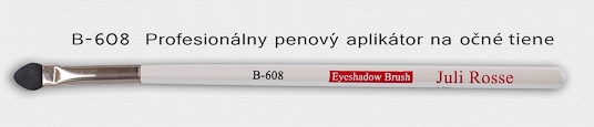Juli Rosse aplikátor očných tieňov penový 1ks