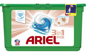 Ariel Gélové pracie kapsule Sensitive 15ks