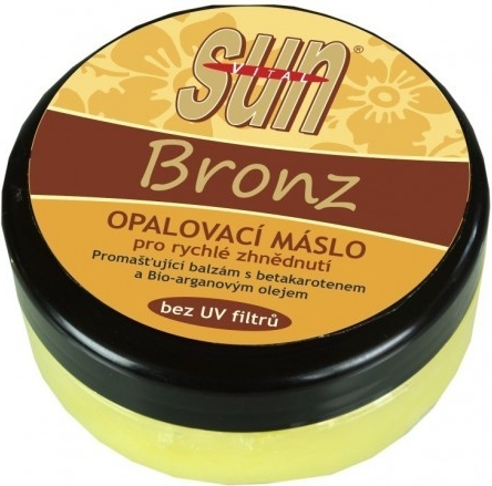 Sun bronze opaľovacie maslo bez UV filtra 200ml