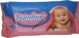 FRESH vlhčené obrúsky Bambino 72ks
