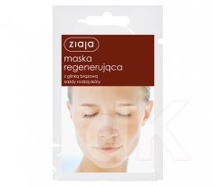 Ziaja pleťová maska regeneračná s hnedou hlinkou 7ml
